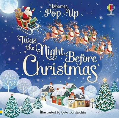 Pop-Up 'twas the Night before Christmas -  NEW Clement C. Moor 2018