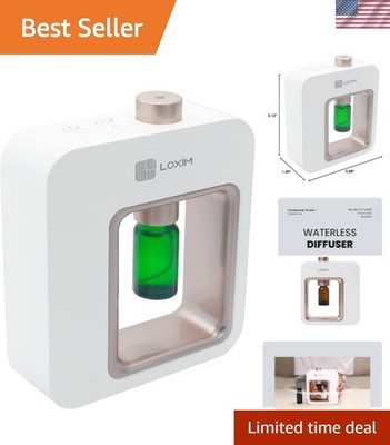 Professional Grade Nebulizing Aromatherapy Diffuser - Quiet & Stylish Design