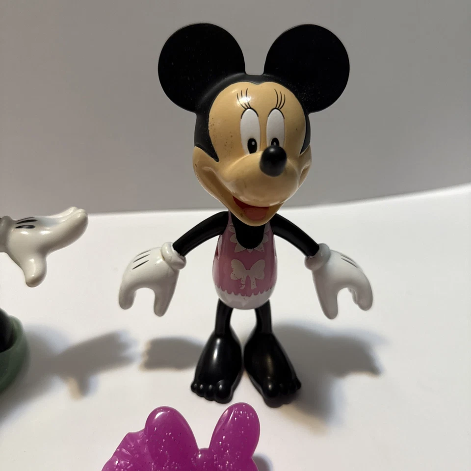 Disney Minnie Mouse Bowtique Muñeca de Vestir Snap N’ Estilo Minnie Mouse Lote  Foto 4 de 4