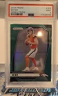 2024 Panini Prizm - Rookies Bo Nix #309 Green Prizm (RC)