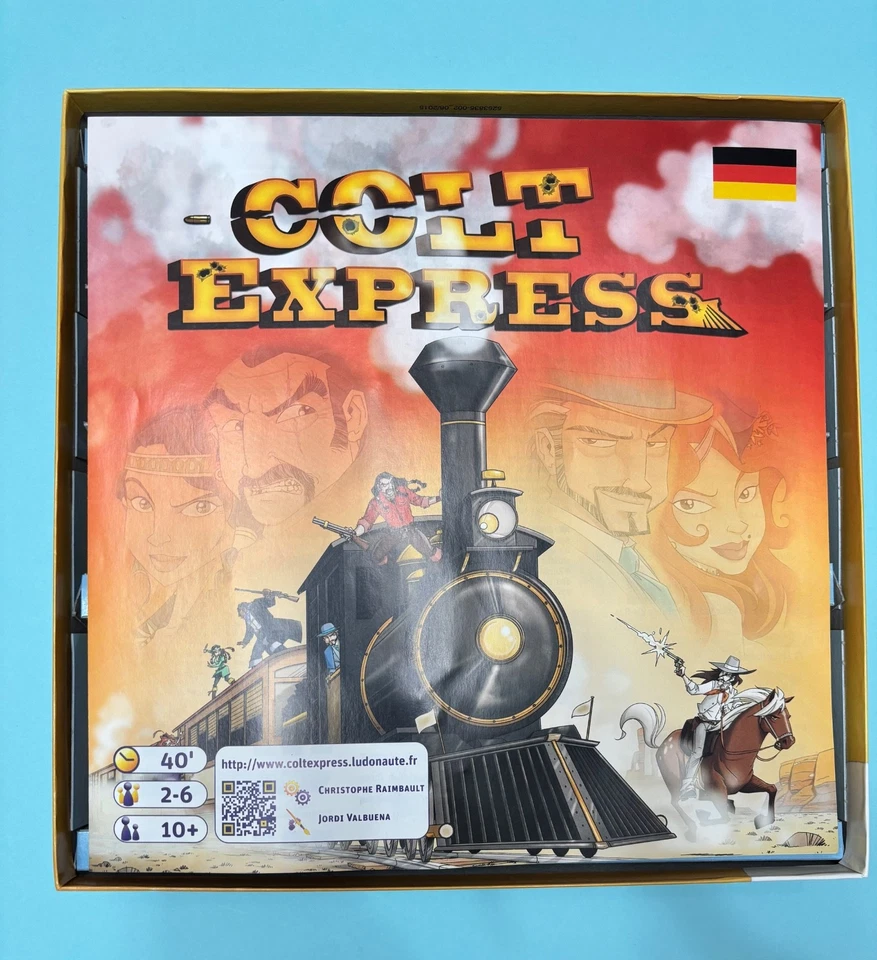 Colt Express: Gold Am Ende der Bahn - Ludonaute Spiel des Jahres 2015 - 3D Zug - Bild 4 von 4