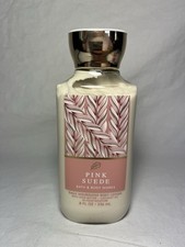 Bath And Body Works Pink Suede Lotion New