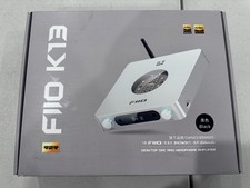 FiiO K13 R2R Desktop DAC  Headphone Amp, 24Bit DAC, Bluetooth Streaming Black 