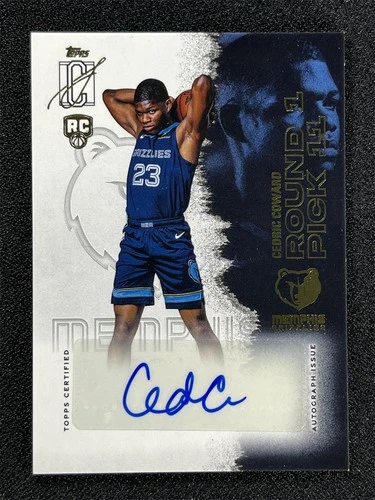 2025 Topps Signature Cedric Coward Base (RAW)