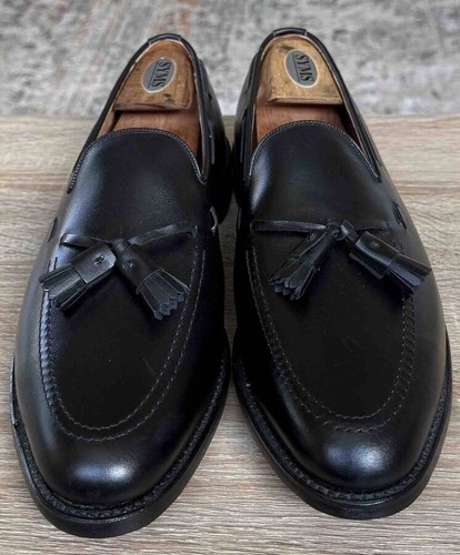 Mocassini/Scarpe Allen Edmonds GRAYSON Uomo 11.5 C Nero Made in USA NUOVI SENZA SCATOLA - Foto 2 di 7