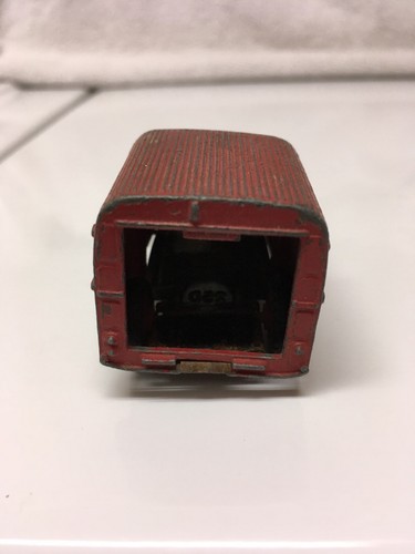 Dinky Toys 25DR Citroen 2CV Fire Van Red 1958 Made in France - Picture 3 of 7