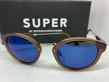 RetroSuperFuture U4C Panama Deep Brown Frame Sunglasses NIB