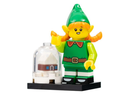 Lego Figure Holiday Elf, Series 23 - col23-5 - Photo 1/1