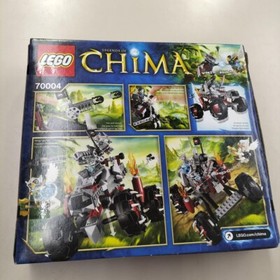 LEGO 70004 Legends of Chima Wakz Pack Tracker 2013 Wolves Tribe Sealed Box