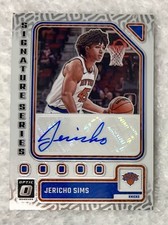 2023-24 DONRUSS OPTIC SIGNATURE SERIES JERICHO SIMS #SS-SMS