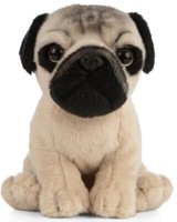 Mops 28Cm PlüSchtier Von Living Nature