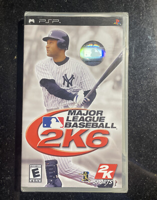 Sealed Major League Baseball 2K6 (Sony PSP, 2006) Y-folds Derek Jeter!!