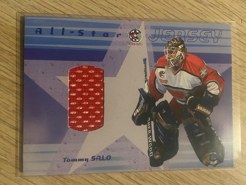 2001-02 Be a Player Memorabilia All-Star Jersey #ASJ-34 Tommy Salo SP /98 - Picture 1 of 2