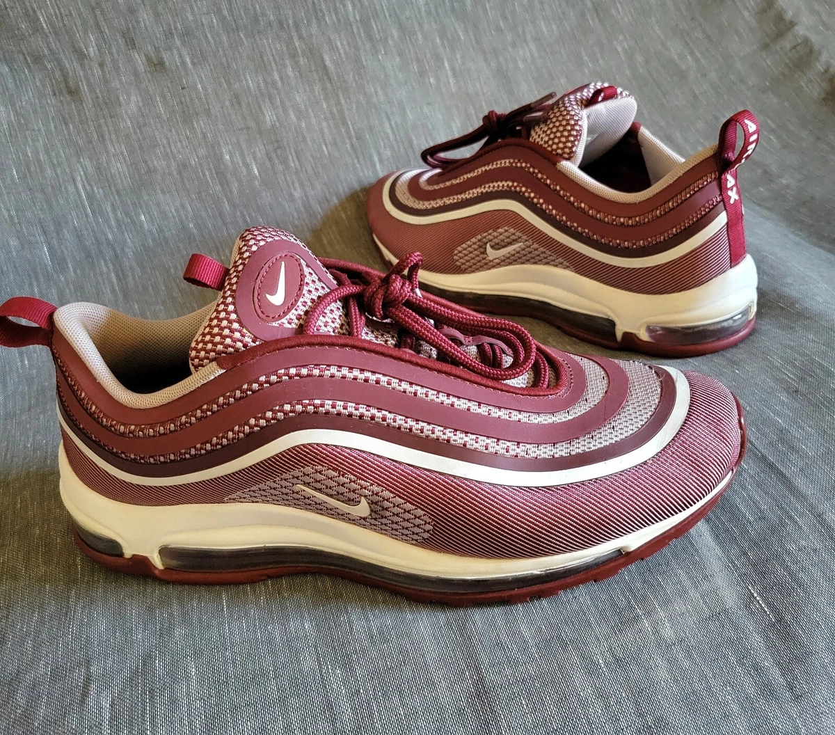 Nike air max 97 mens burgundy sale