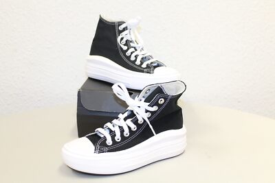 Converse Chuck Taylor All Star Move Damen Schwarz Größe 36.5 Neu Rechnung MwSt