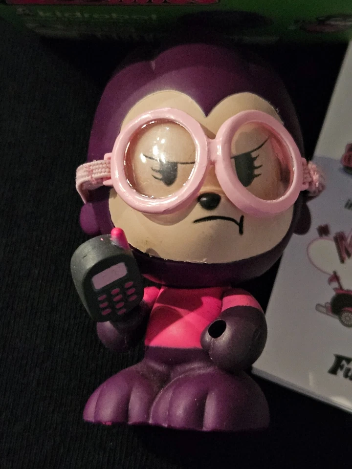 FUMI Zoomies by Paul Budnitz for Kid Robot 3 inch figure with box and insert. - Image 3 of 4