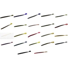 Zoom Magnum Ultra Vibe Model 113 Speed Worm Soft Bait 7" 8 Pack