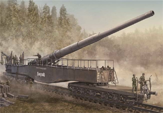その他 German Railway Gun 28cm K5(E) 'Leopold' GERMAN RAILWAY GUN 28CM K5(E) LEOPOLD