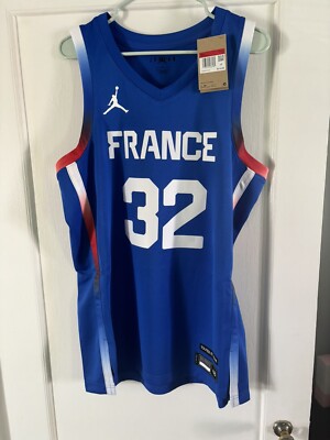 Jordan Brand Maillot Equipe De France De Basket Maillot De Basket