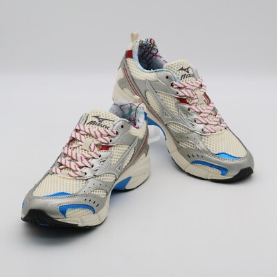 D1GA250801 Mizuno MXR Osaka Pack Off White Silver Red (Men's) | eBay