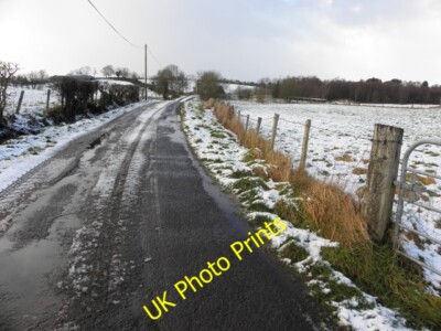 Foto 6x4 Tullycunny Road, Kiltamnagh Blackfort Richtung WSW c2015