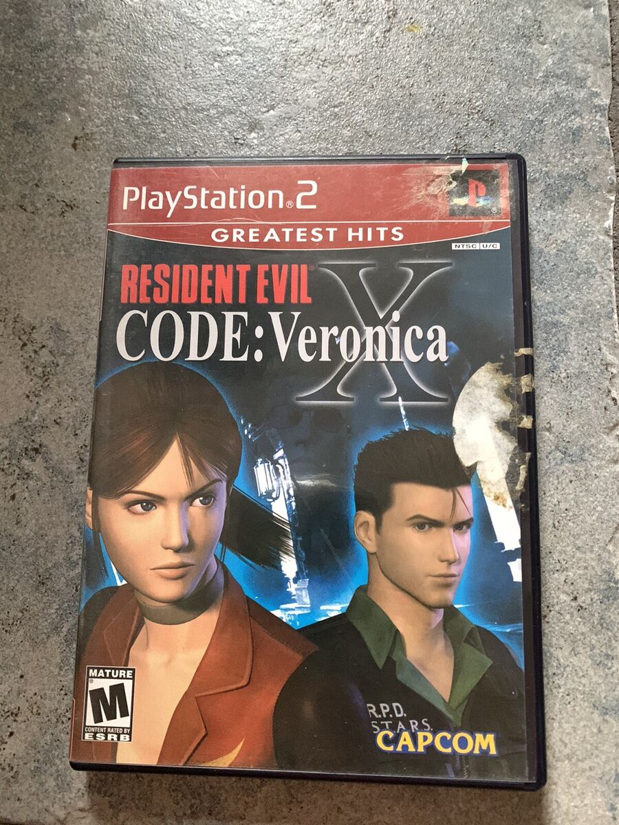 Resident Evil CODE:Veronica X PlayStation 2 manual