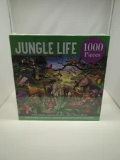 Jungle Life 1000 Piece Jigsaw Puzzle by Inc. Peter Pauper Press (2019, Toy;...