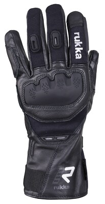 Rukka Ventu-R Gore-Tex Motorrad Handschuhe Gr. 14 - Schwarz wasserdicht