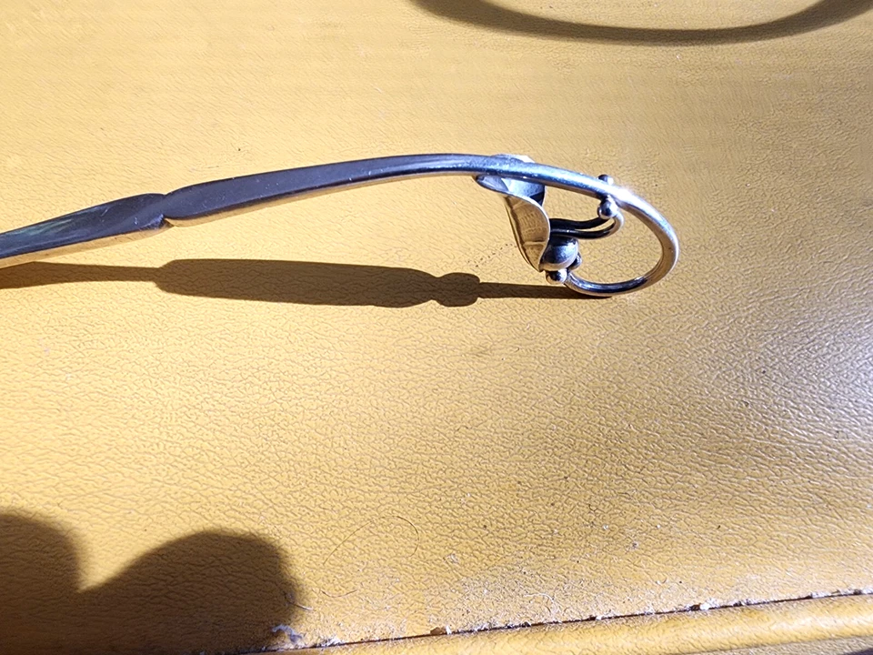 Tenedor de carne fría Georg Jensen #21 de plata de ley de 7 3/8" Foto 2 de 4