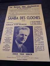 Partition The review of Orchestras and Accordion Samba Bells VAN HERCK