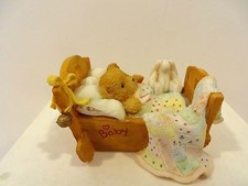 CHERISHED TEDDIES - CRADLED WITH LOVE -BABY BEAR  FIGURINE