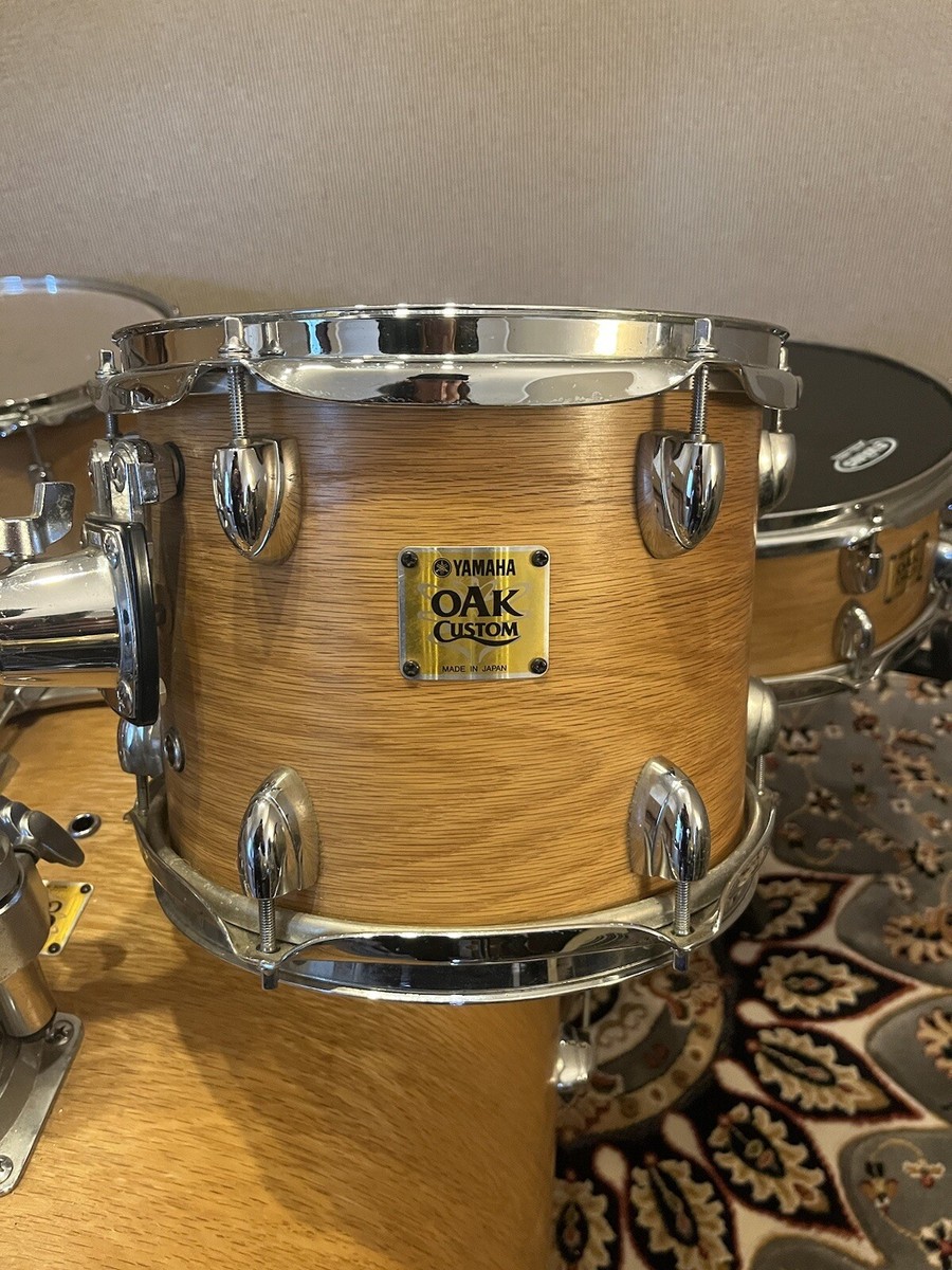 Yamaha Oak Custom acoustic drum kit with matching Snare | eBay