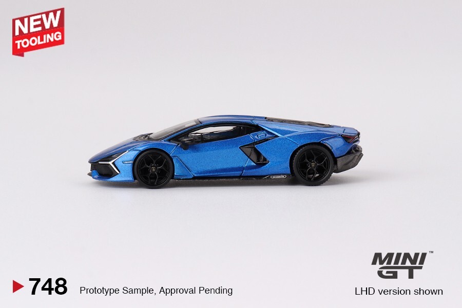 Mini GT 1:64 Lamborghini Revuelto Blu Eleos #748 | eBay