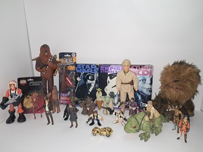 Star Wars Modern/Vintage 25 Pc Action Figure Lot 