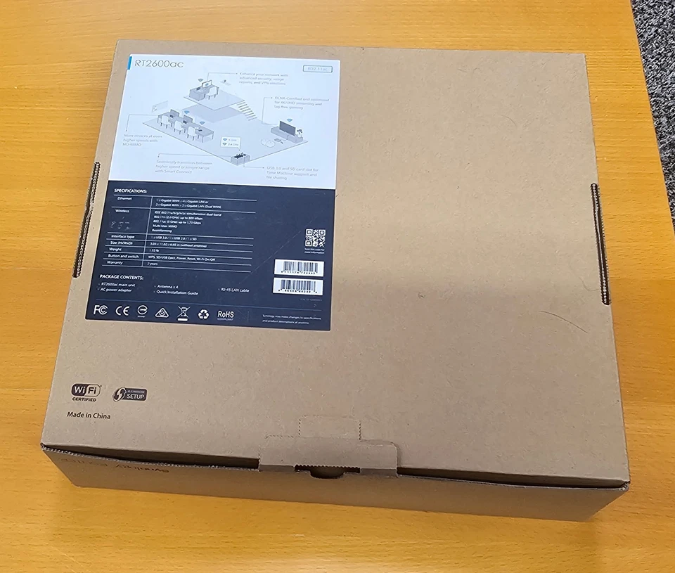 Router Gigabit Synology RT2600AC Wi-fi AC 2600 Foto 4 de 4