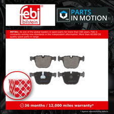 Brake Pads Set fits BMW M3 E90, E92, E93 Rear 4.0 4.4 07 to 13 34110301476 Febi
