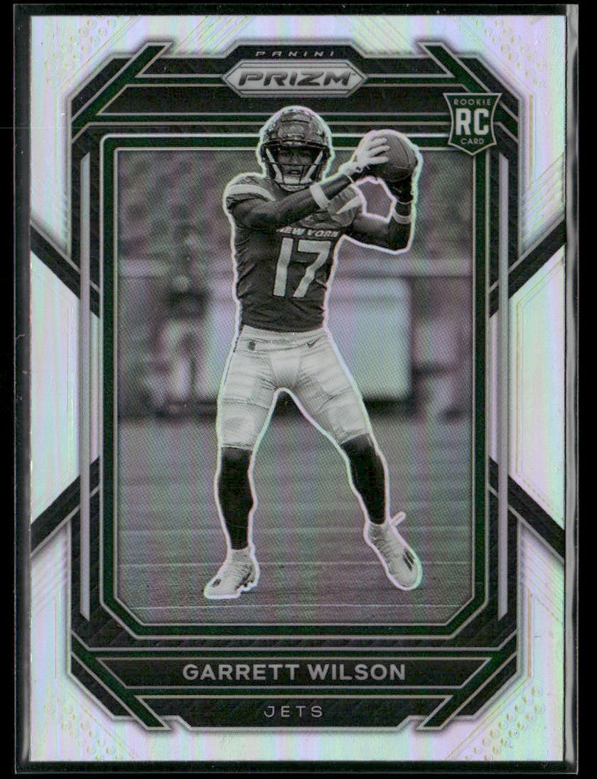 2022 Panini Prizm #309 Garrett Wilson Negative Silver Variation