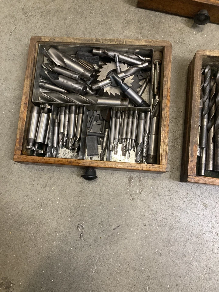 Vintage Moore & Wright Engineers  Toolbox With Tools - Image 4 of 4