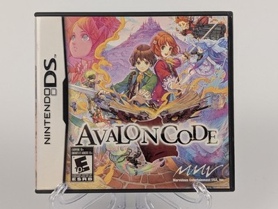Avalon Code (Nintendo DS, 2009)  CIB Complete  w/ Inserts Tested & Working  