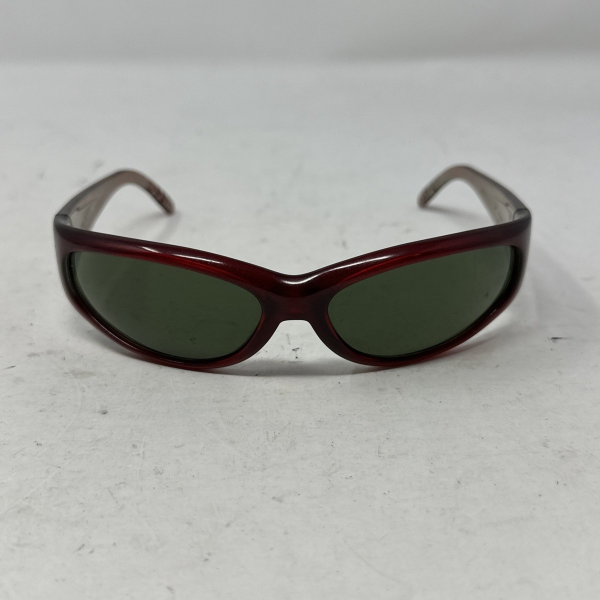 Arnette Catfish Retro Sunglasses Rare Pearlescent Red Model 222