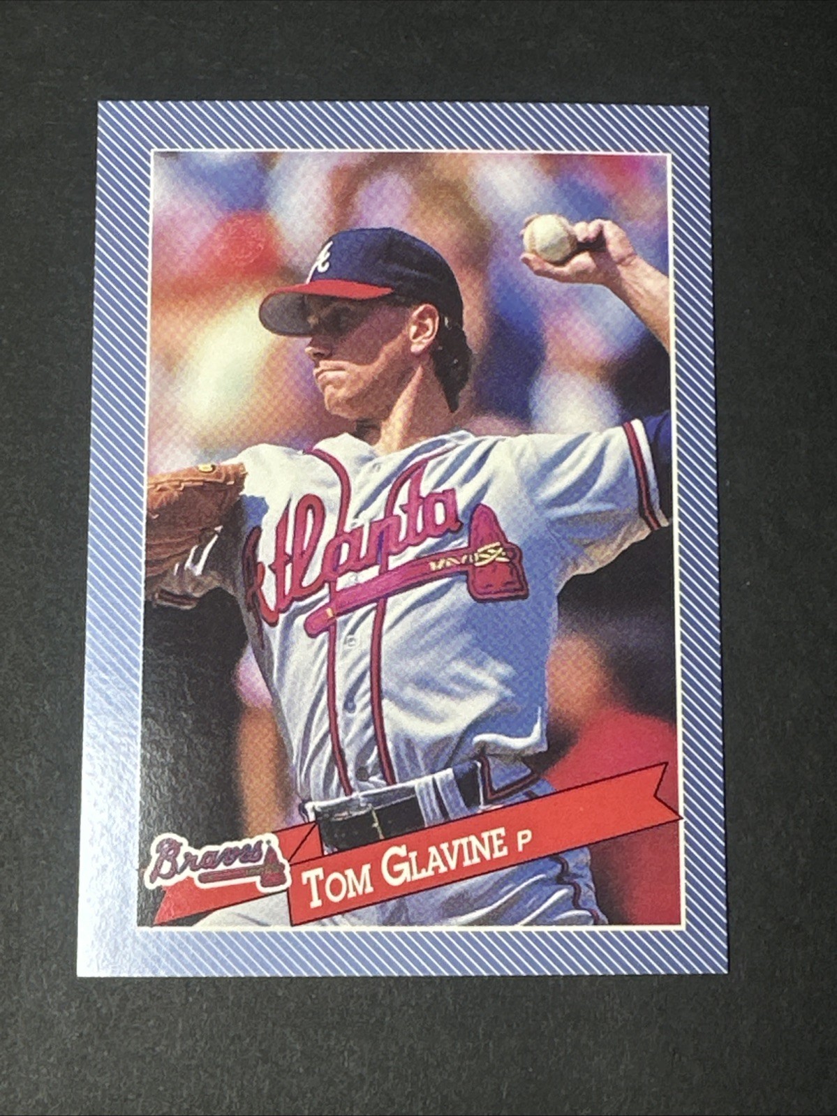 1993 Hostess Tom Glavine #22 Baseball Atlanta Braves