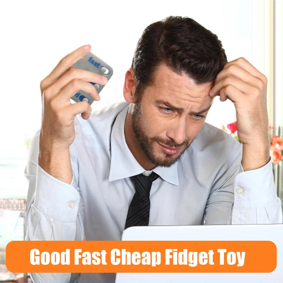 Giocattolo Fidget Buono Fast Cheap: Scegli Due Strumenti Prezzo Gag Regalo - Meccanismo Unico - Immagine 4 di 4