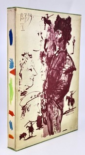 PABLO PICASSO Toros y Toreros illustrations noir & couleurs Cercle d'Art 1961