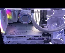 Discontinued Rarity! LIAN LI GALAHAD AIO 360 RGB Liquid Cooler - White -open Box