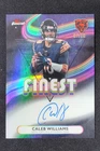2025 Topps Finest Caleb Williams Finest Auto Black Refractor /10 #FA-CW Bears