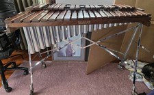Deagan No. 730 xylorimba D- 3 octave C-C C3-C6 Original stand,case,12 mallets