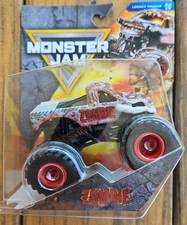 Zombie 2025 Series 43 Monster Jam Legacy Monster Trucks Spin Master 1:64 Scale