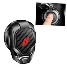 Car Engine Start Stop Button Cover Push Start Challenger for Dodge Black