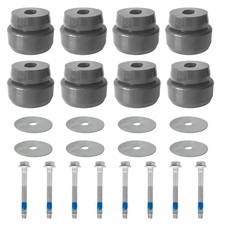 7-141 Body Cab Mount Bushing Kit For 99-14 Chevy Silverado GMC Sierra 1500/2500