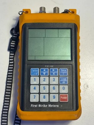 First Strike FS1-SE SAT Meter   LNB Tester with Case   Works Perfectly
